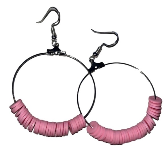 BOHO hoop earrings 3prs - Picture 5 of 9